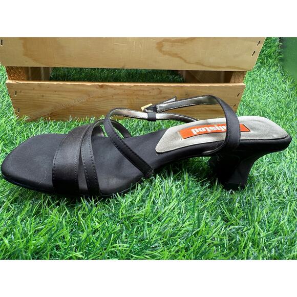 Unlisted - Open Toe Heels- Black- Size 6.5W - Picture 3 of 10